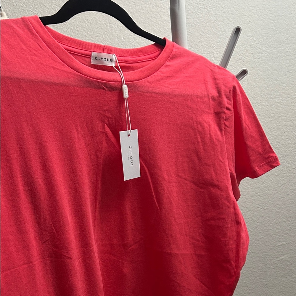 Clyque Coral/Watermelon T-Shirt Bodysuit